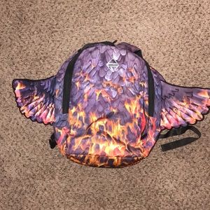 SprayGround Fire Wings BookBag